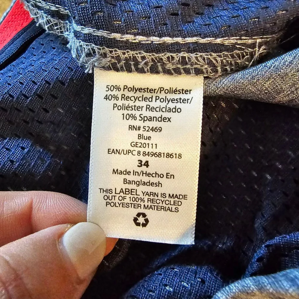 Men's George Shorts Size 34 Gray Blue